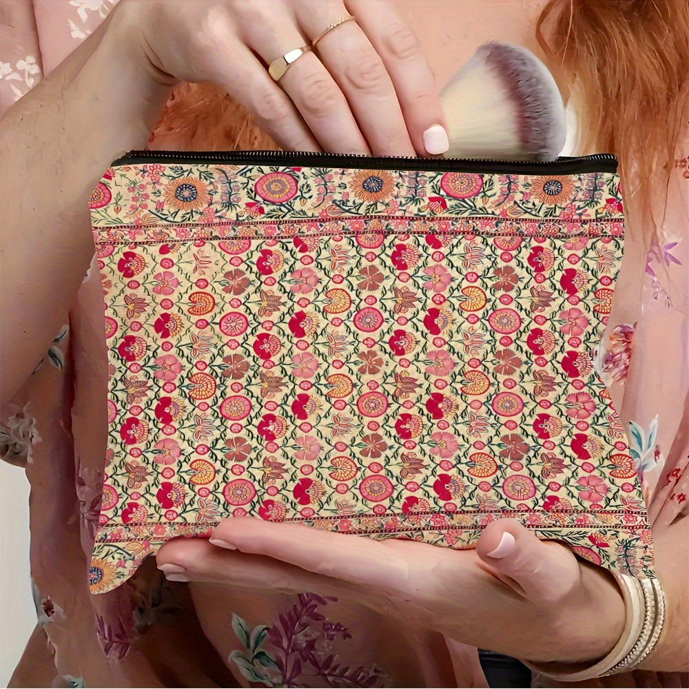 Travel Accessories India - Bolsa de maquiagem boêmia vintage, bolsa