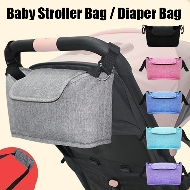 Travel Accessories Baby - Grande Capacidade Baby Stroller Pendurado Sacos,