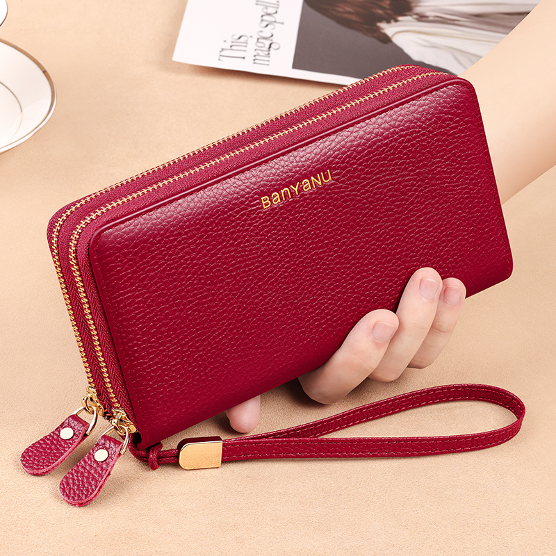 Travel Accessories Wallet - Carteira Feminina de Grande Capacidade com