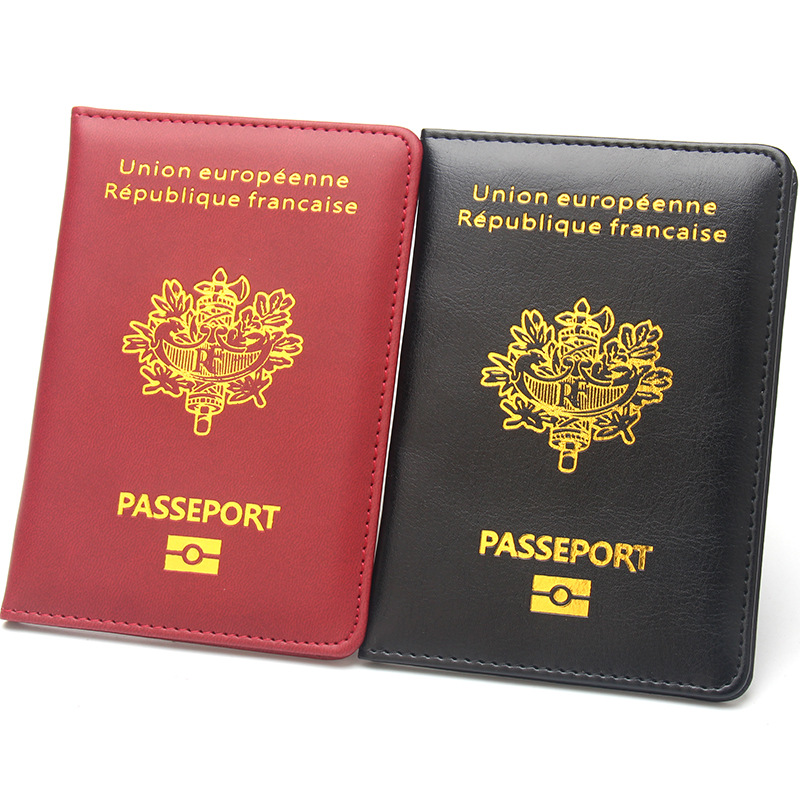 Travel Accessories India - Porta-passaporte de couro de alta qualidade,