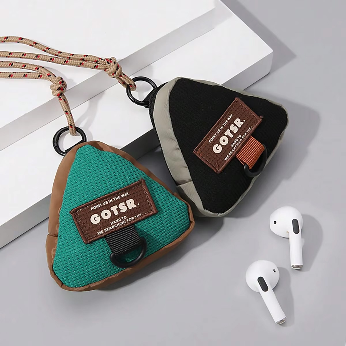 Travel Accessories Jewelry - 1Pç Bolsa de Armazenamento Triangular Portátil