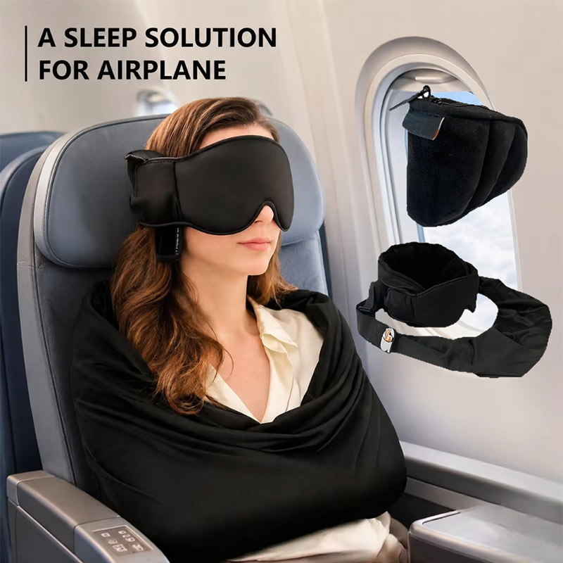 Conjunto 3 em 1 para Dormir no - Travel Accessories Long Flight avaliação e preço